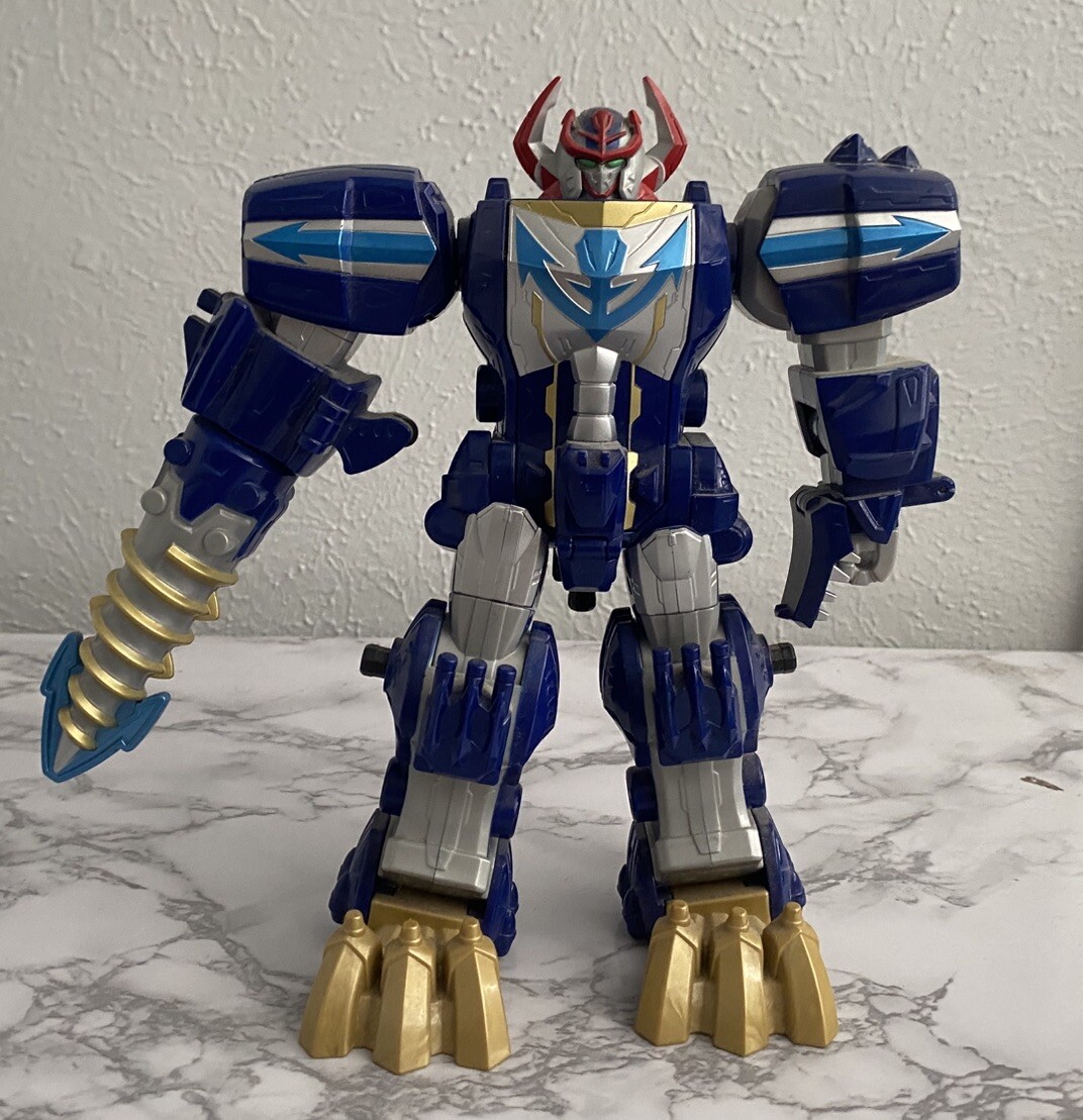 Power Rangers Super Megaforce Q Rex Megazord Dino Zord builder