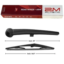 Rear Wiper Arm Blade For GRAND CHEROKEE 2005/2010 5139836AB 5139835AC OE Quality