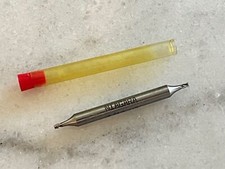 NIAGARA CUTTER 1/16" x 3/16" x 3/32" x 2" 4FL CC HSS STUB DOUBLE END MILL 74020