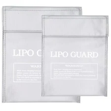  Explosion-proof Fireproof LIPO Battery Safety Guard Safe Bag Charging Sack