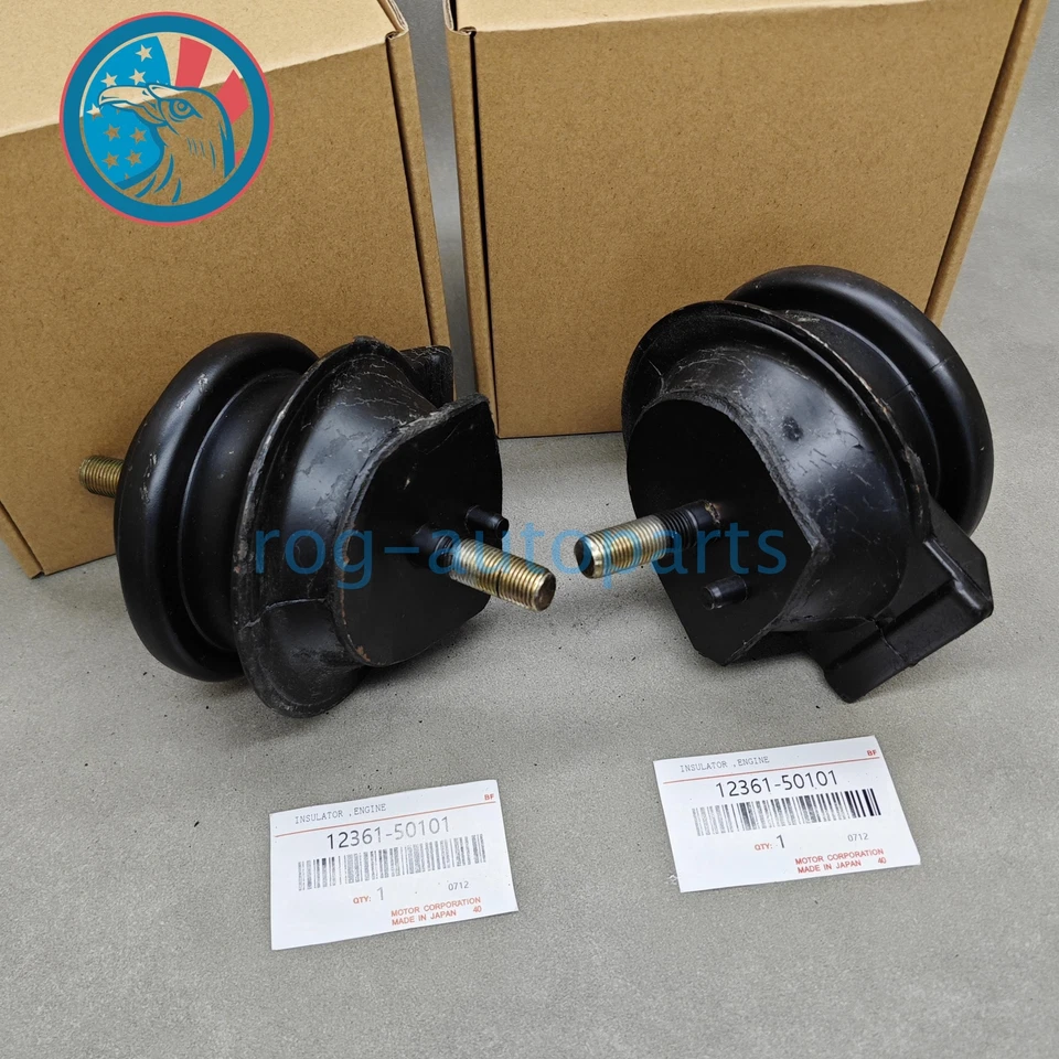 New Front Left+Right Engine Mounting Insulator 12361-50101 For Lexus LS400  USA Foto 2 de 4