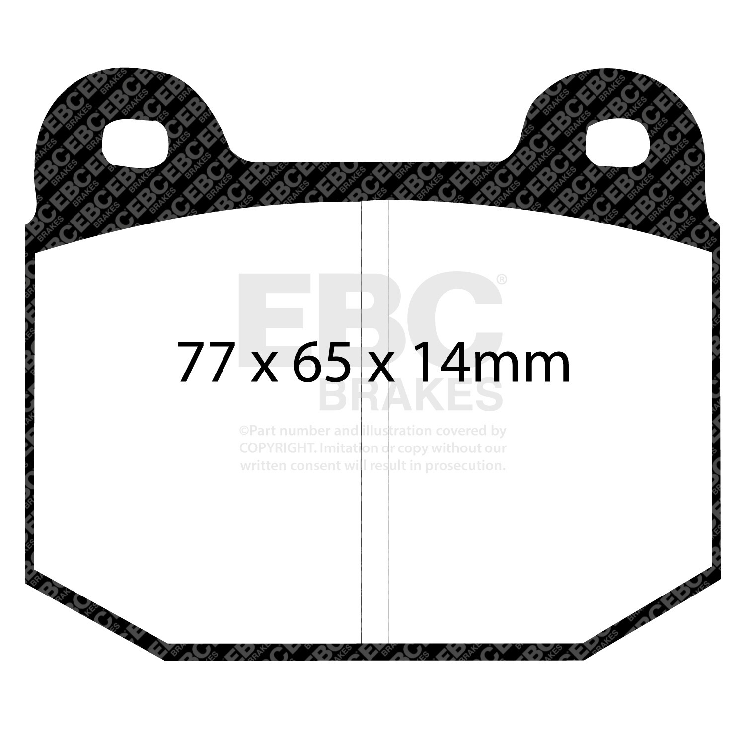 EBC Brake Pad and Rotor Kit to fit Front For LOTUS S13KF1871