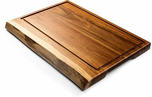 Tagliere da Portata Style de Vie in Acacia | Design con Scanalatura