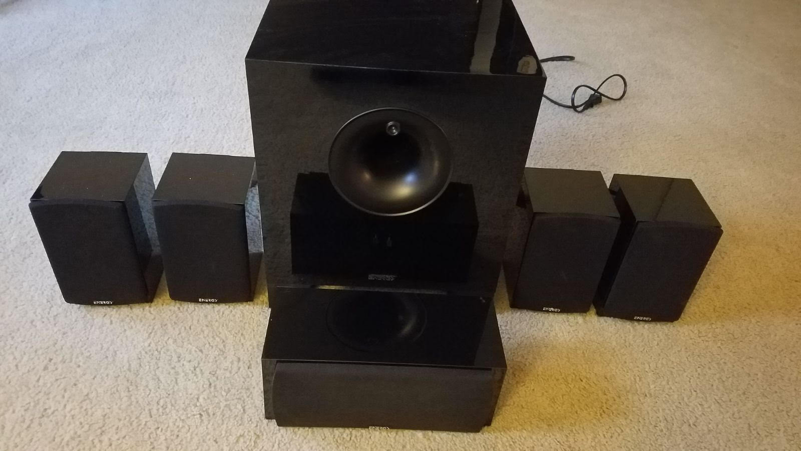 energy 5.1 surround sound system