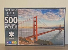 PAGE Golden Gate Bridge 500 piece jigsaw puzzle NIB size - 24.6" x 19.5"