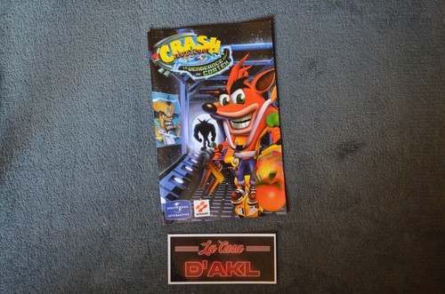 Jeu PS2 Crash Bandicoot La Vengeance De Cortex – Boîte Et Notice – Occasion