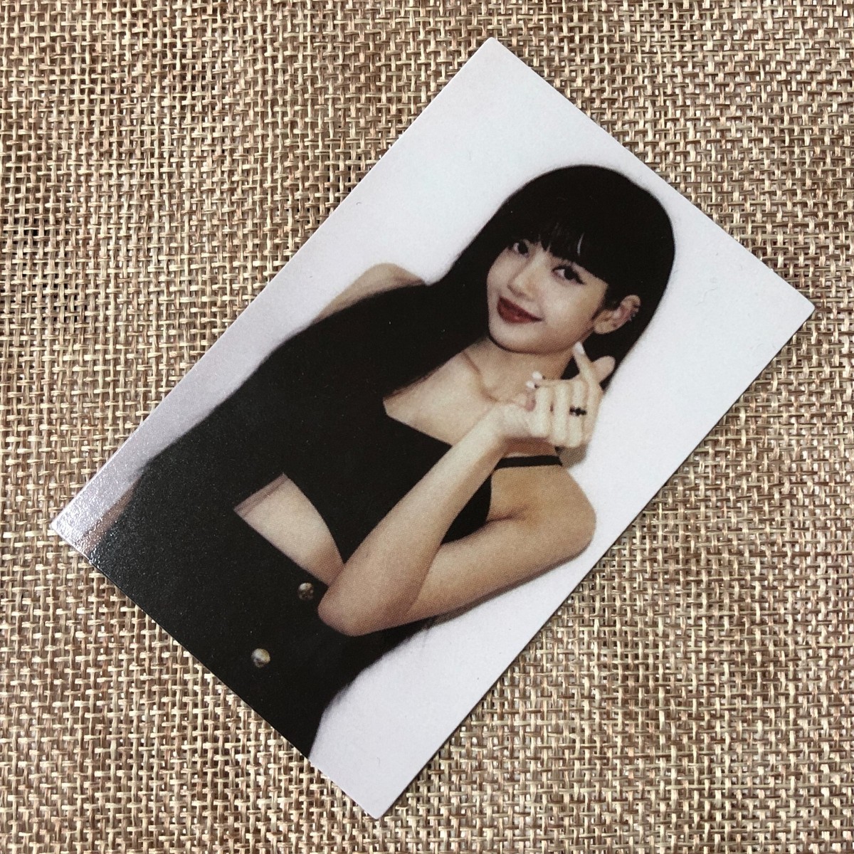 BLACKPINK LISA #1 [ Lovesick Girls THE ALBUM ] Official Photocard