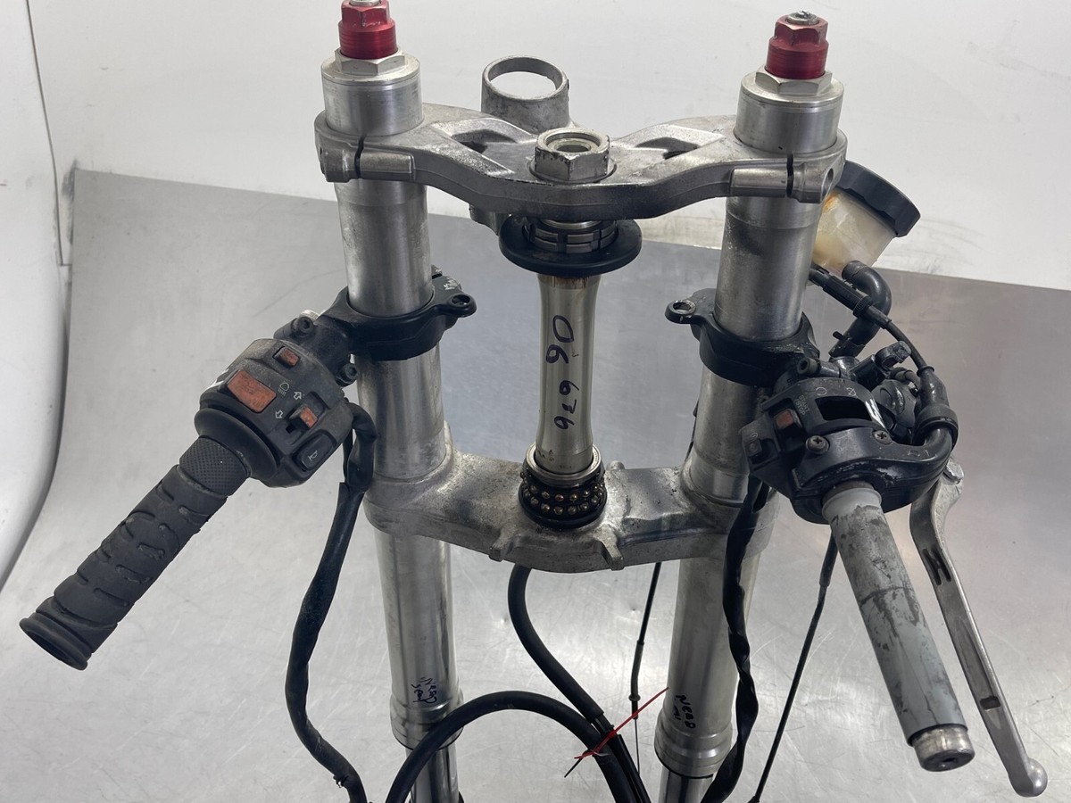 2006 Kawasaki Ninja Zx6r 636 Complete Front End Forks 2006 Kawasaki Ninja Zx6r 636 Complete Front End Forks