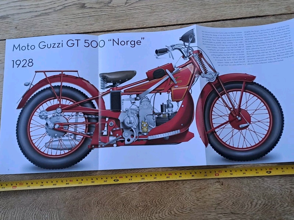 INDIAN BIG CHIEF 1923 MOTO GUZZI GT 500 NORGE