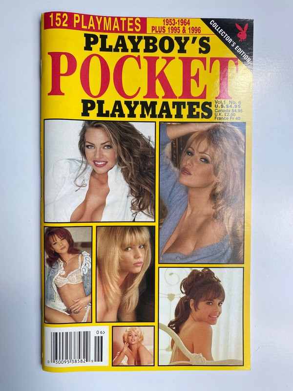 Playboy's Pocket Playmates Vol 1 No 6 FEB 1997. Years: 1953-1964, 1995, 1996