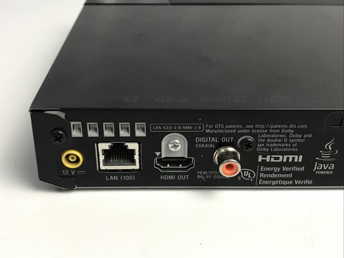 Sony BDP-S3500 WiFi BluRay DVD Player - System + Power Cord - No Remote - Picture 8 of 12