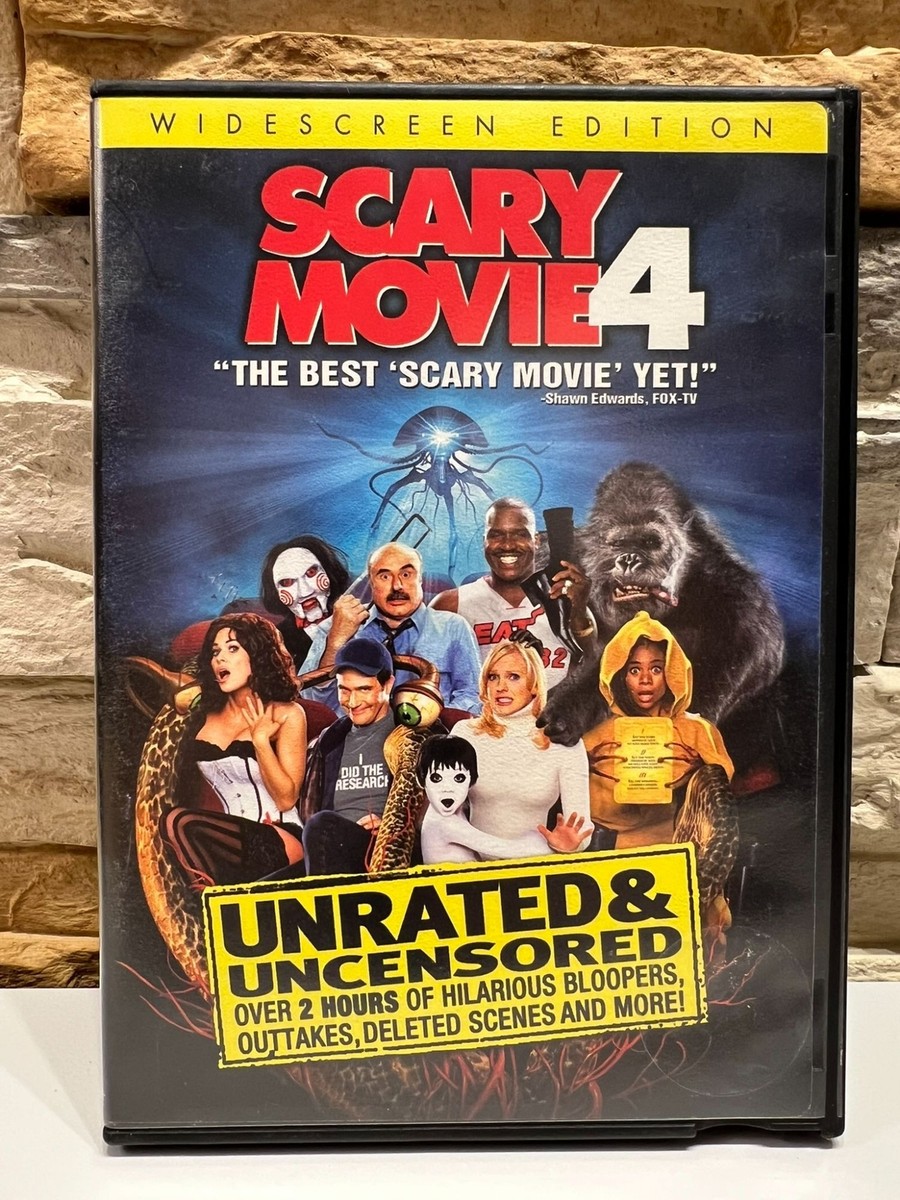 【希少】brainchild’s a film 4×4 DVD Scary Movie 4 Unrated & Uncensored Craig Bierko Bill Pullman