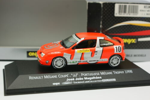 Onyx 1/43 - Renault Megane Coupe JJ Portuguese Megane Trophy 1998 - Bild 1 von 1