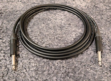 3m Neutrik & Van Damme Guitar Lead. 1/4" Mono Jack to Jack Cable