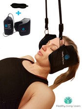 Hammock for Head Neck Pain Relief Premium  Portable Cervical Traction Device