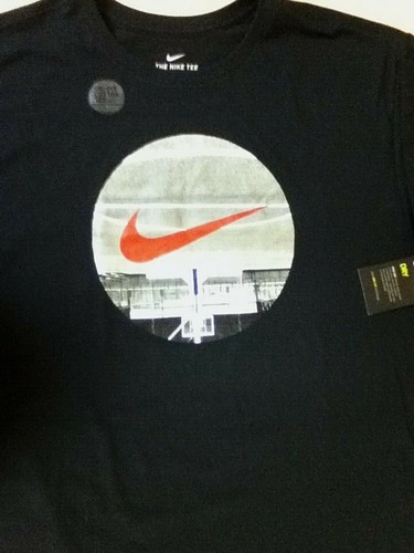 AUTHENTIC NIKE DRY USPD DOWNCOURT BLACK T SHIRT AQ5487-010 - 第 1/2 張圖片
