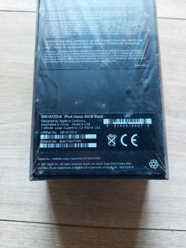SEALED Apple iPod Classic 6th Generation - 80GB - BRAND NEW Rare collectors Item - Picture 4 of 5