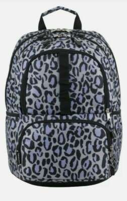 cheetah print backpack