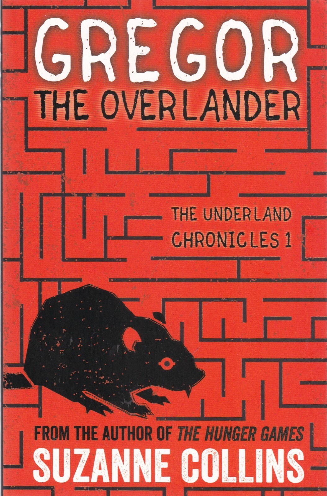 Gregor the Overlander Book NEW by Suzanne Collins (Paperback) Red Cover