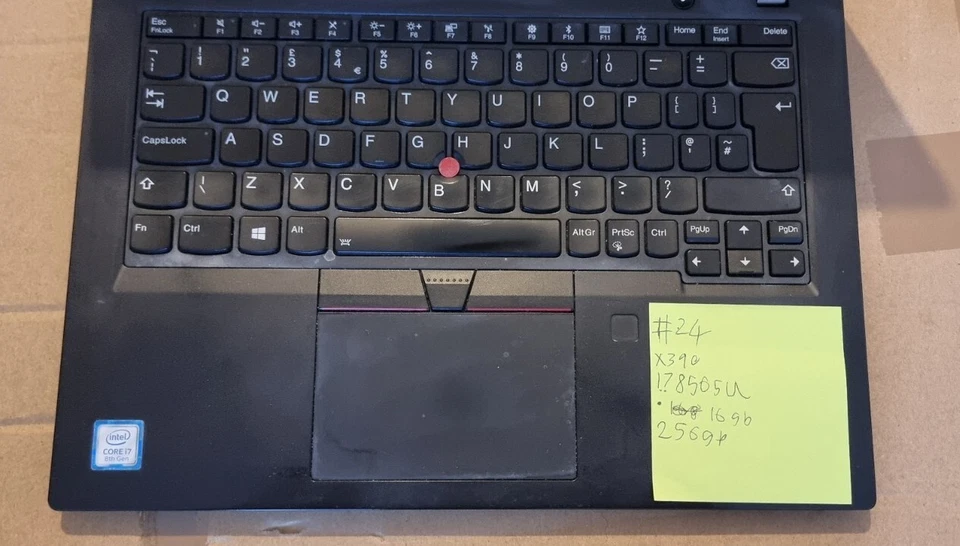 Lenovo ThinkPad X390 · i7-8565U · 16GB · 512GB, photo 2 of 4
