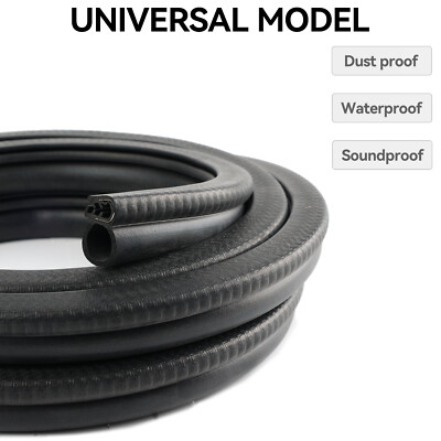 10FT / 3m EPDM U Form Auto Universal Türdichtung Dichtungsstreifen Gummidichtung