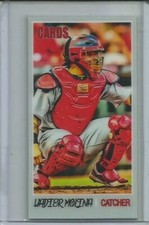 2015 YADIER MOLINA SLC 2/3 ORIGINAL PRINT ART SKETCH CARD TSC 1971 STYLE