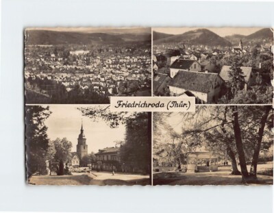 Postcard Scenes & Views Friedrichroda Germany