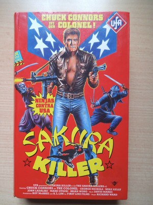 UFA - Sakura Killer - Chuck Connor - Erstauflage !  KULT-Film FSK 18 !!
