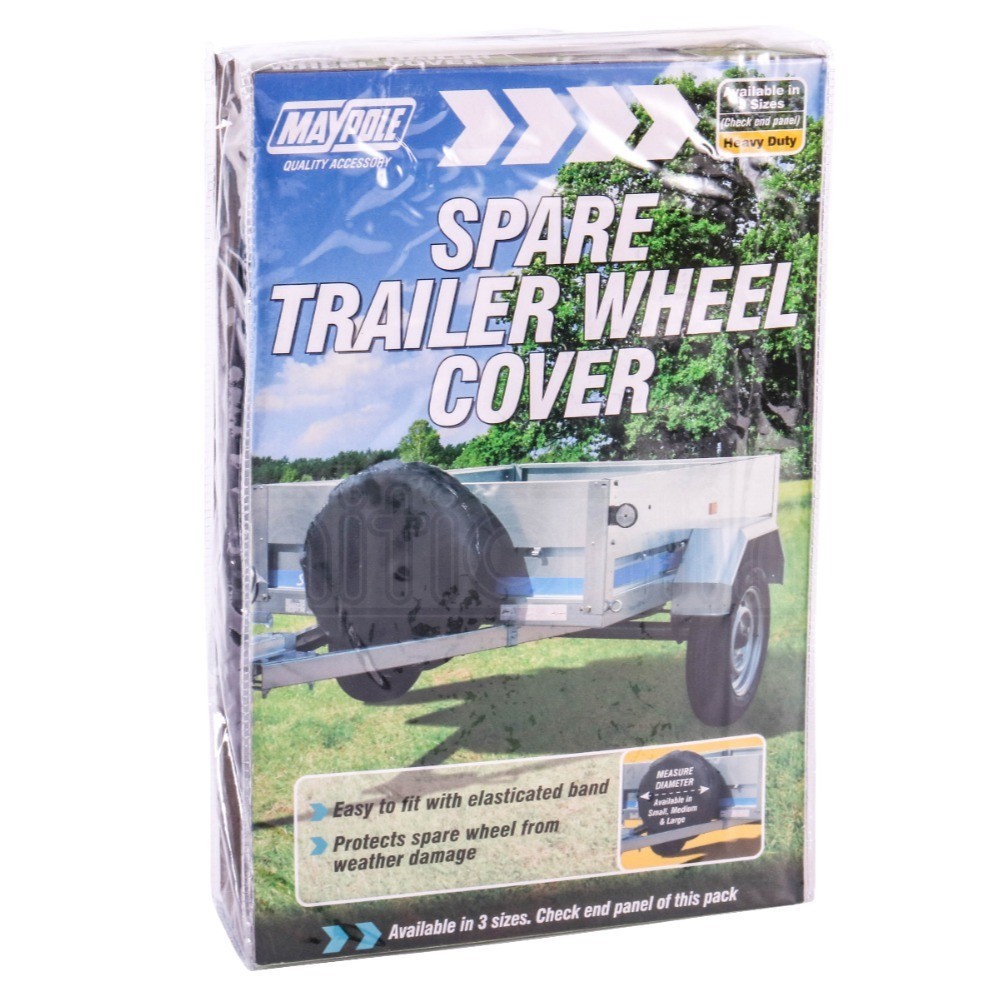 Maypole Trailer Spare Wheel Cover - For 13in. Diameter Wheels - 94713 - Image 3