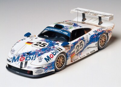 Tamiya 1/24 Porsche 911 GT1 kit ＆ Acu Stion Mechanical Parts Set