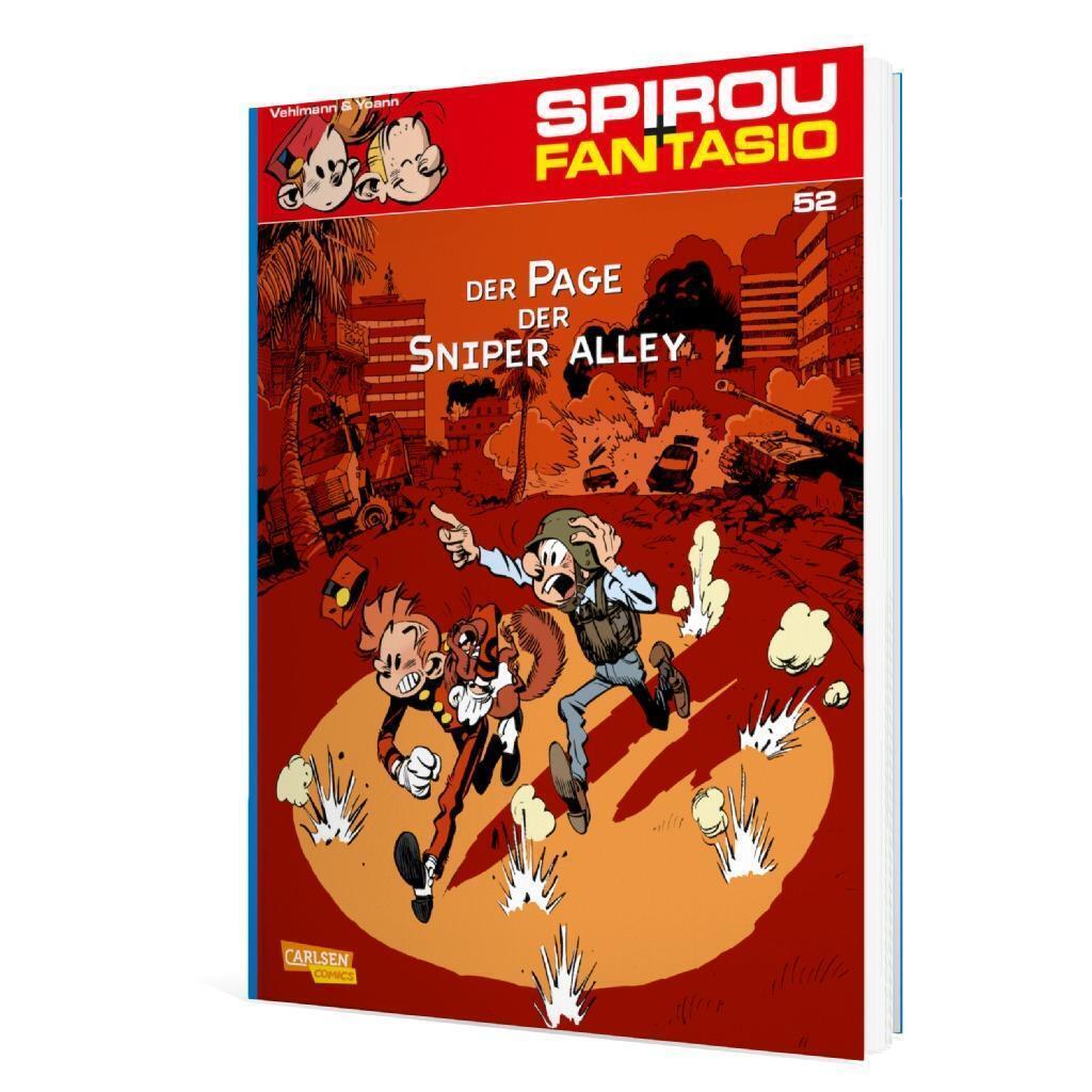 Thumbnail - Fabien Vehlmann / Spirou & Fantasio 52: Der Page Der Sniper