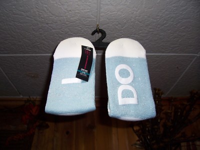 NO BOUNDARIES LADIES WEDDING SOCKS I DO NOVELTY FOR SHOE SIZE 4-10 WHITE BLUE 
