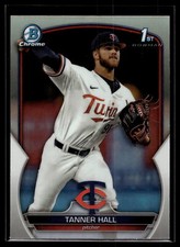Tanner Hall 2023 Bowman Draft Chrome 1st Refractor A Card #BDC-174