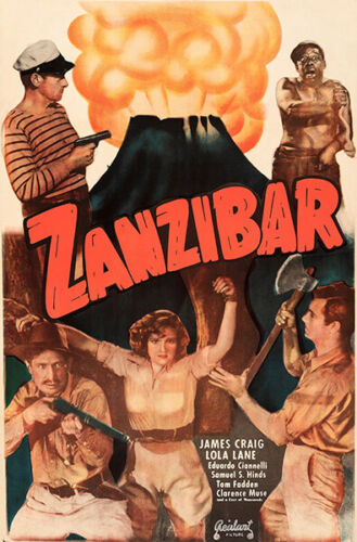 Zanzibar - 1940 - Movie Poster - Afbeelding 1 van 1