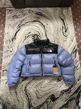 The North Face Nuptse Short Jacket Coat Blue Bnwt Size Xl Women’s Nf0a5gge73a1