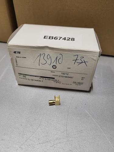 TE Connectivity 5-1814400-1 RF Connector - 71 Units, Fully Functional