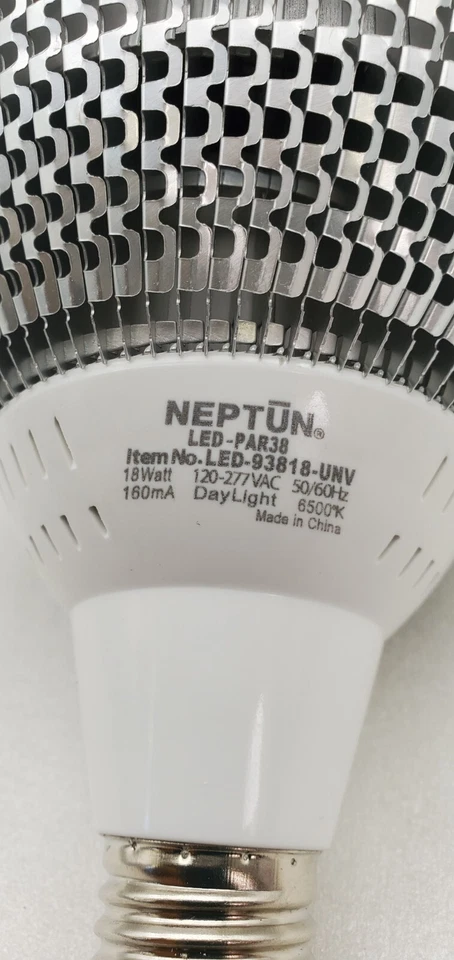 Neptun LEd-PAR38 LED-93818-UNV 18W 6500K Day Light - Image 3 of 4