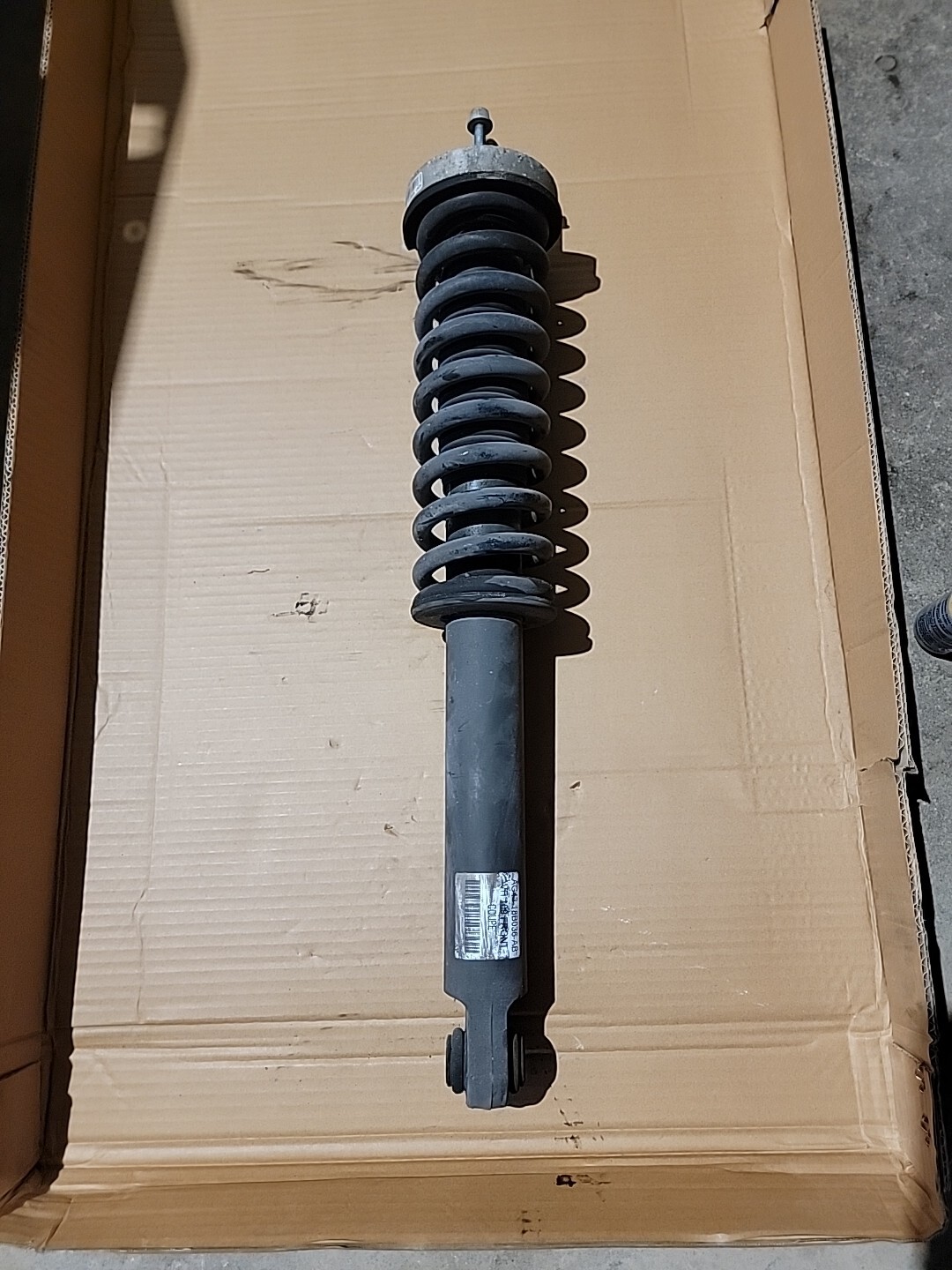 2011 Aston Martin DB9 Front Driver Left Shock Strut Assembly Electronic OEM