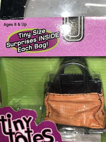 Tiny Totes Miniature Fashion Handbags With Purse-onality By Basic Fun Inc 2002 - Picture 6 of 12