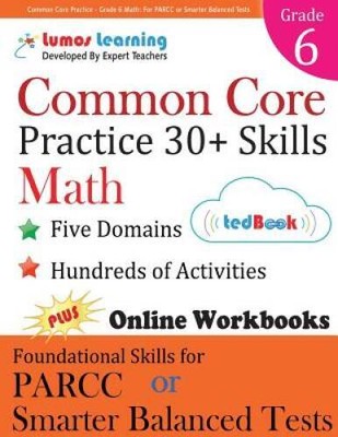 Common Core Practice - Grade 6 Math: Workbooks to Prepare for the P - ACCEPTABLE