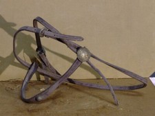 equitazione finimenti bardatura cavallo  antichi in pelle