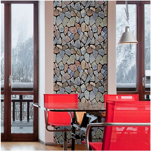 Gravel Peel and Stick Wallpaper Removable Self-Adhesive Contact Paper 10m - Picture 6 of 6