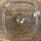 Corning Ware Replacement Clear Lid Pyrex P-7-C Casserole Small Knob P 7 C P7C