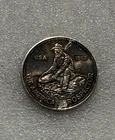 Vintage 1982 Engelhard Big E Prospector 1 oz .999 Silver  Round ~ TONED