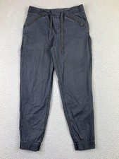 Eddie Bauer Pants Womens 2 Gray Jogger Elastic Waist Drawstring Casual Stretch