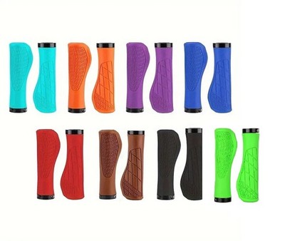 Fahrradgriffe Lenkergriffe MTB Lock-on 130mm Anti-Rutsch Druckentlastung 1 Paar