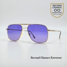 Rodenstock R 2728 D Aviator Sunglasses-New Solid Purple Custom Lenses-Unworn