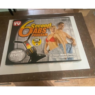 NIB, 6 Second Abs, As Seen On TV, 2004, Home Exercise, and Ab Toning.