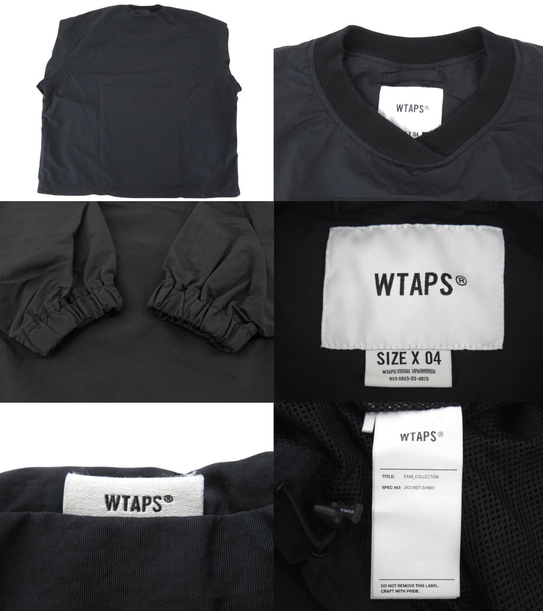 WTAPS Double Taps 24AW Finder Pullover Shirt Nylon Tussah WTAPS Double Taps 24AW Finder Pullover Shirt Nylon Tussah