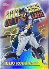 2026 Topps Series 1 Titans Of The Game Julio Rodriguez Mariners